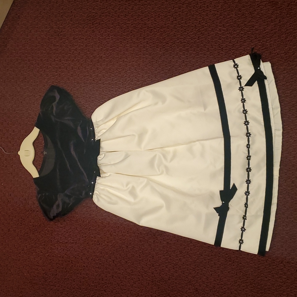 Beautiful elegant toddler girl special occasion dress